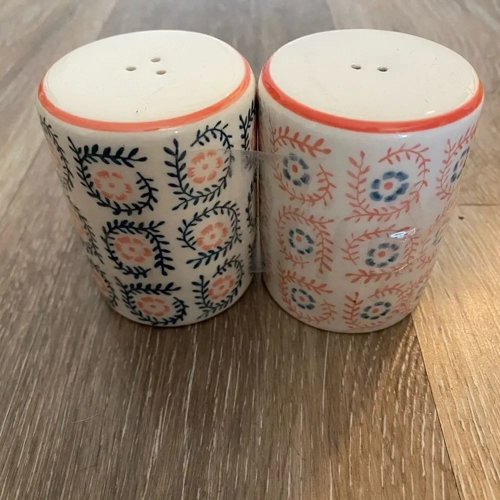 Threshold Ceramic Salt and Pepper Shaker Set